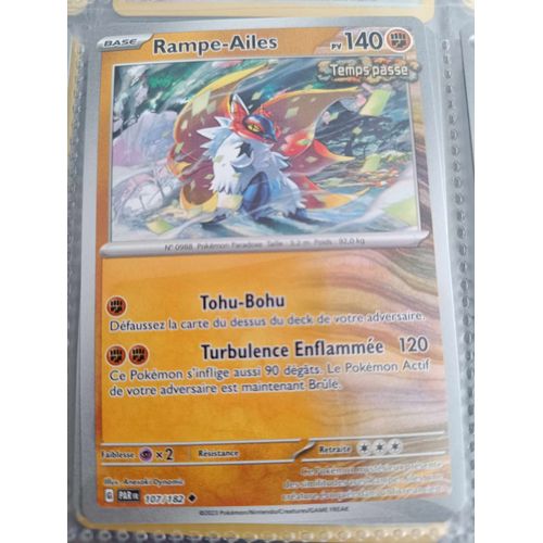 Peu Commune - Pokemon - Faille Paradoxe - Rampe-Ailes 107/182