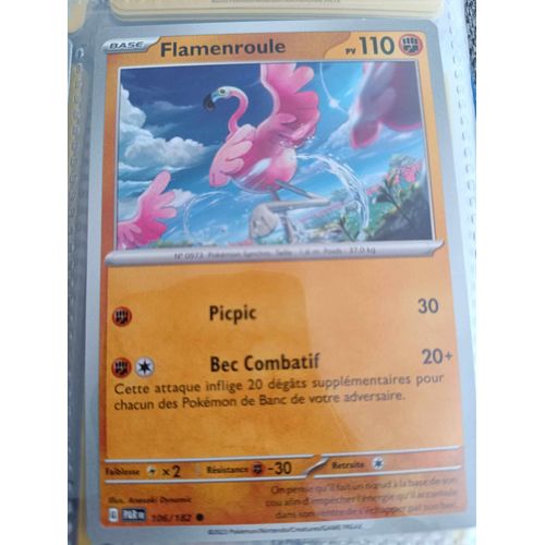 Commune - Pokemon - Faille Paradoxe - Flamenroule 106/182
