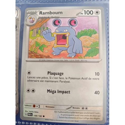 Commune - Pokemon - Faille Paradoxe - Ramboum 149/182