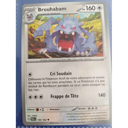 Peu Commune - Pokemon - Faille Paradoxe - Brouhabam 150/182
