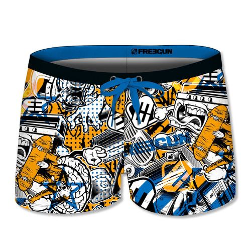 Maillot De Bain Garçon Freegun, Modèle Surf, Taille 14-16 Ans. Produit Neuf Avec Étiquette D'origine