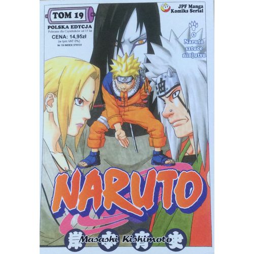 Naruto Sztuce Ninjutsu Tom 19
