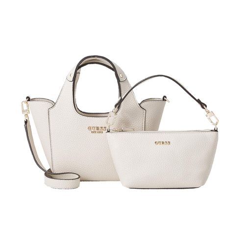 Sac à main Guess Anadela 3 comp satch - helina mini tote Beige Unique