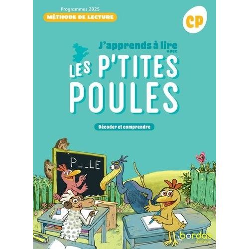 J'apprends À Lire Avec Les P'tites Poules Cp - Méthode De Lecture