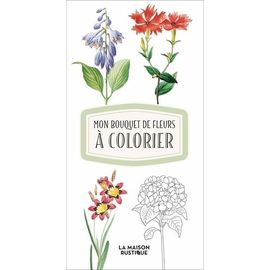 Mon Bouquet De Fleurs À Colorier