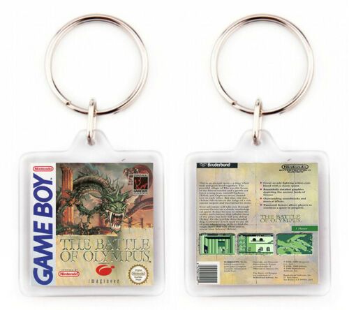 Porte-Clé En Plastique Battle Of Olympus Nintendo Game Boy