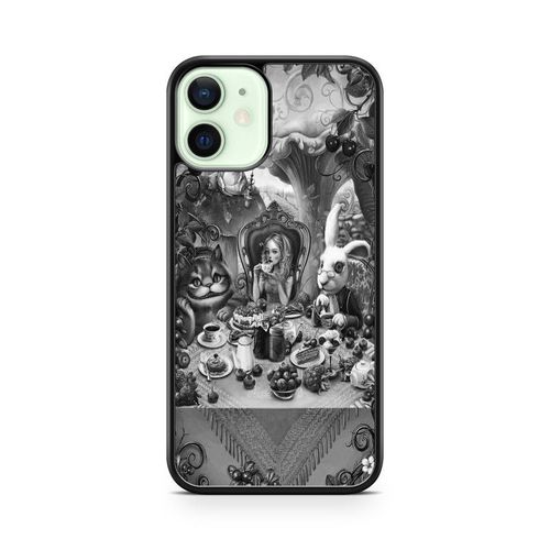 Coque De Téléphone - Coque En Folie - Compatible Iphone 13 Alice Au Pays Des Merveilles Disney Cheshire Dessin Animé Ref 142