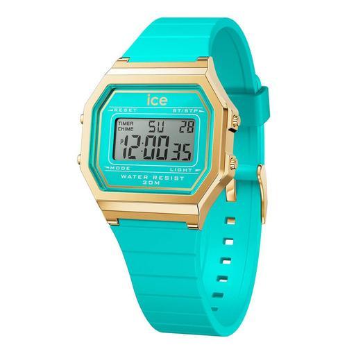 Ice Watch Montre Ice Digit Retro - Blue Curacao Bleu Femmes 022055 -