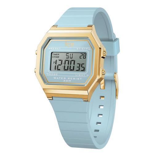 Ice Watch Montre Ice Digit Retro - Tranquil Blue Bleu Femmes 022058 -