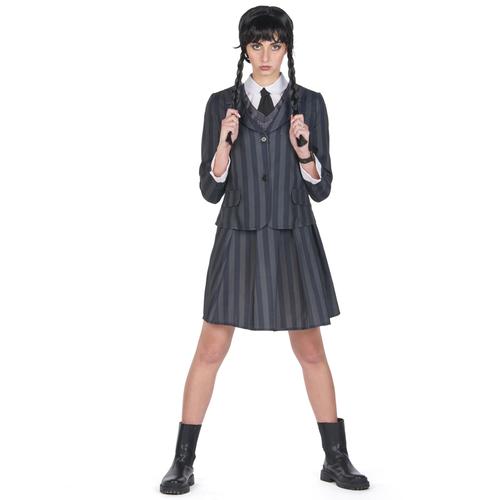 Déguisement Uniforme Scolaire Gothique Femme - Taille: Xs