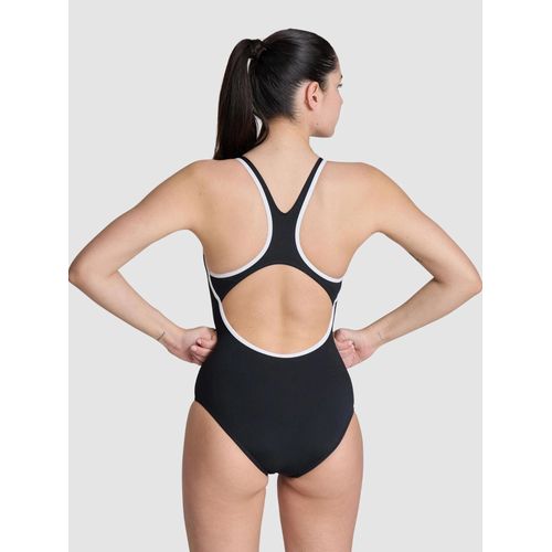 Maillot De Bain 1 Pièce Arena Women S Arena Losange V Swimsuit Swim Pro Back Noir