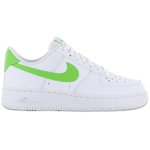 Nike Air Force 1 Low 07 (W) - Femmes Baskets Sneakers Chaussures Blanc-Vert Dd8959-112 - 41