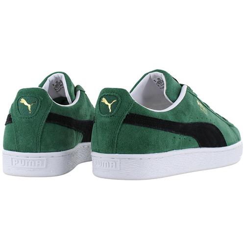 Puma Suede Classic Xxi Hommes Baskets Sneakers Chaussures Cuir Vert 374915 67 41 Rakuten