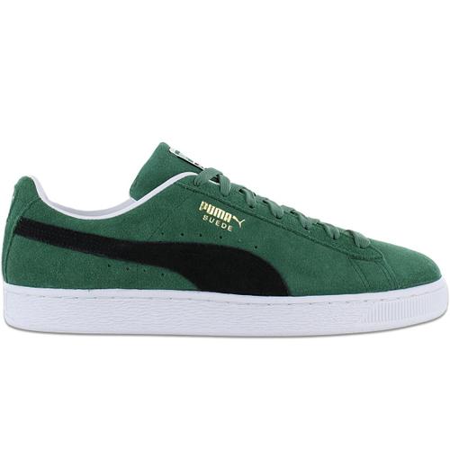 Puma suede deals vert jaune