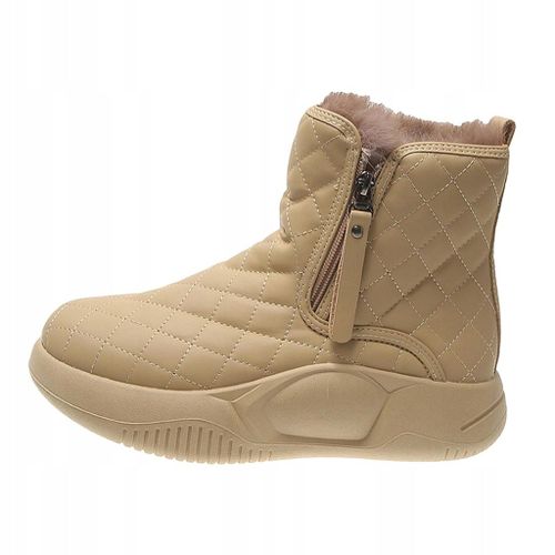 Bottes De Neige Pour Femme Confortables, Épaisses, 35 Kaki