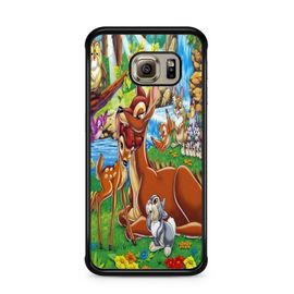 Coque De Téléphone Pour Samsung Galaxy S7 Bambi Disney Dessin Animé Panpan Thumper Amour Amis Ref 1266