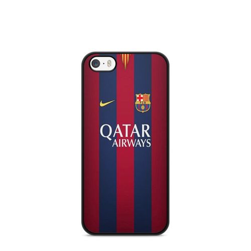 Coque De Téléphone Pour Iphone 7 / 8 / Se 2020 / Se 2022 Fc Barcelone Football Ecusson Messi Suarez Neymar Club Ronaldo Ref 5