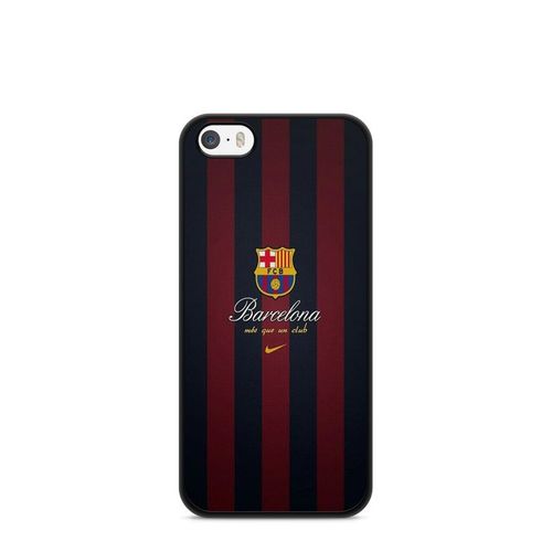 Coque De Téléphone Pour Iphone 7 / 8 / Se 2020 / Se 2022 Fc Barcelone Football Ecusson Messi Suarez Neymar Club Ronaldo Ref 368