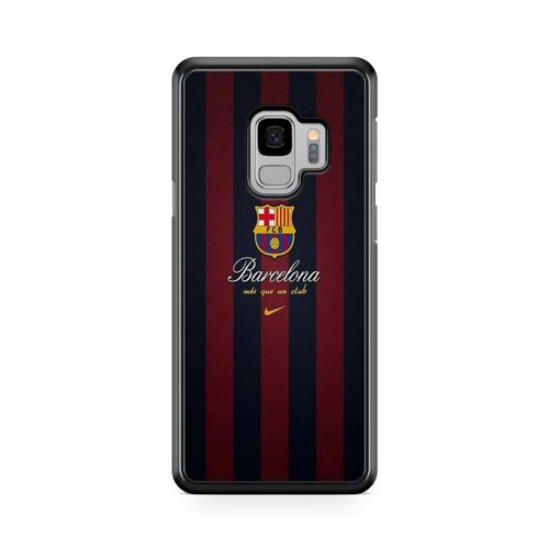 Coque De Téléphone Pour Samsung Galaxy A8 2018 Fc Barcelone Football Ecusson Messi Suarez Neymar Club Ronaldo Ref 432