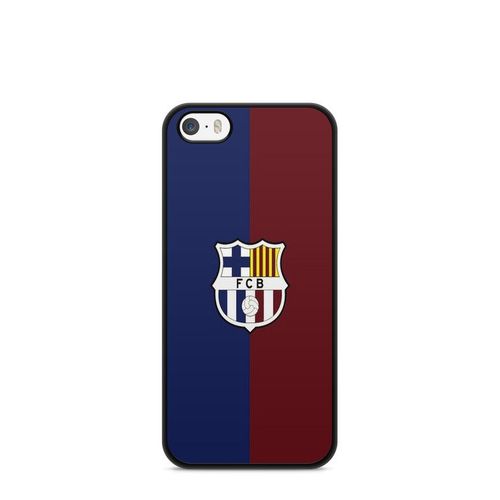 Coque De Téléphone Pour Iphone 7 / 8 / Se 2020 / Se 2022 Fc Barcelone Football Ecusson Messi Suarez Neymar Club Ronaldo Ref 973