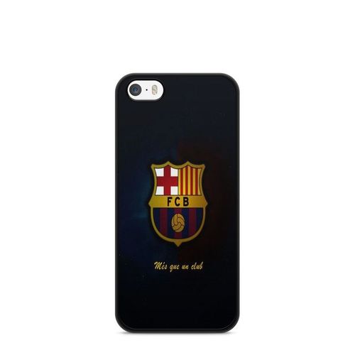 Coque De Téléphone Pour Iphone 7 / 8 / Se 2020 / Se 2022 Fc Barcelone Football Ecusson Messi Suarez Neymar Club Ronaldo Ref 1094