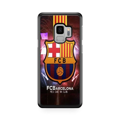 Coque De Téléphone Pour Samsung Galaxy A6 2018 Fc Barcelone Football Ecusson Messi Suarez Neymar Club Ronaldo Ref 1643