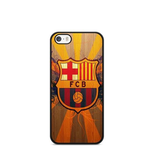 Coque De Téléphone Pour Iphone 7 / 8 / Se 2020 / Se 2022 Fc Barcelone Football Ecusson Messi Suarez Neymar Club Ronaldo Ref 1820