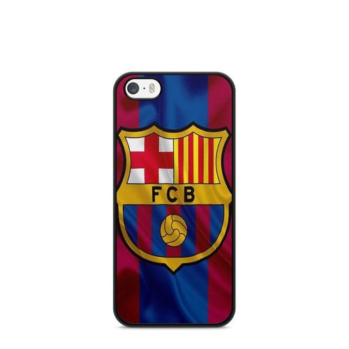 Coque De Téléphone Pour Iphone 7 / 8 / Se 2020 / Se 2022 Fc Barcelone Football Ecusson Messi Suarez Neymar Club Ronaldo Ref 2304