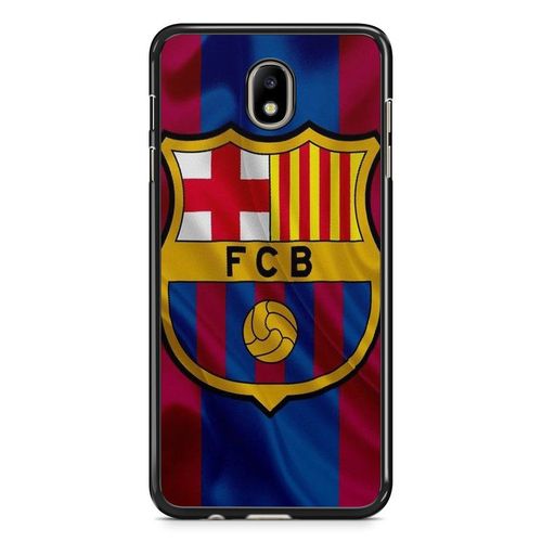 Coque De Téléphone Pour Samsung Galaxy J3 2017 Fc Barcelone Football Ecusson Messi Suarez Neymar Club Ronaldo Ref 2365