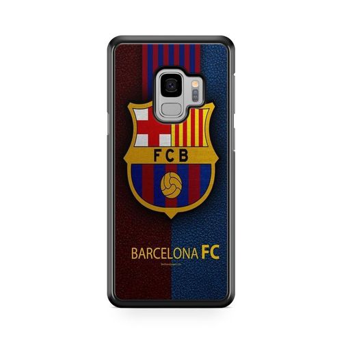 Coque De Téléphone Pour Samsung Galaxy A8 2018 Fc Barcelone Football Ecusson Messi Suarez Neymar Club Ronaldo Ref 2973