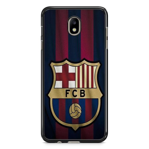 Coque De Téléphone Pour Samsung Galaxy J5 2017 ( J530 ) Fc Barcelone Football Ecusson Messi Suarez Neymar Club Ronaldo Ref 3089