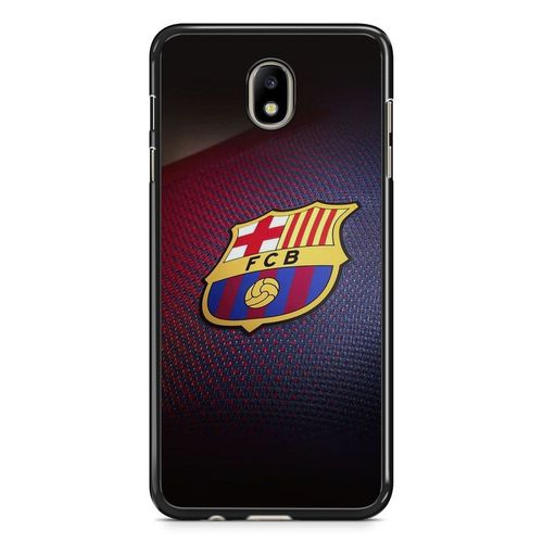 Coque De Téléphone Pour Samsung Galaxy J7 2017 ( J730 ) Fc Barcelone Football Ecusson Messi Suarez Neymar Club Ronaldo Ref 3211