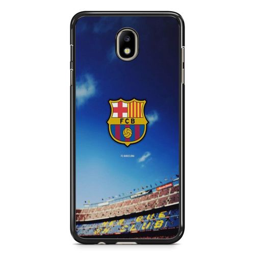 Coque De Téléphone Pour Samsung Galaxy J3 2017 Fc Barcelone Football Ecusson Messi Suarez Neymar Club Ronaldo Ref 1276