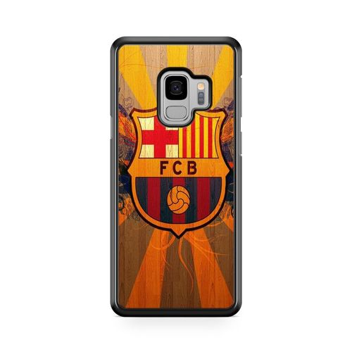 Coque De Téléphone Pour Samsung Galaxy A6 2018 Fc Barcelone Football Ecusson Messi Suarez Neymar Club Ronaldo Ref 1885
