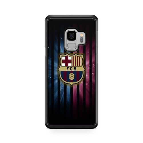 Coque De Téléphone Pour Samsung Galaxy A6 2018 Fc Barcelone Football Ecusson Messi Suarez Neymar Club Ronaldo Ref 2490