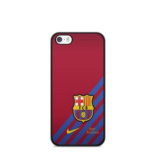 Coque De Téléphone Pour Iphone 7 / 8 / Se 2020 / Se 2022 Fc Barcelone Football Ecusson Messi Suarez Neymar Club Ronaldo Ref 2546