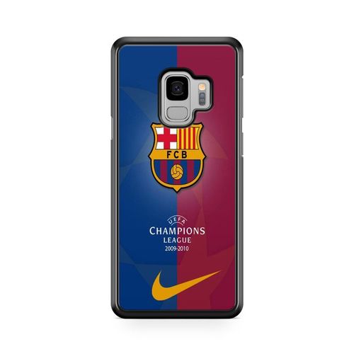Coque De Téléphone Pour Samsung Galaxy J6 2018 Fc Barcelone Football Ecusson Messi Suarez Neymar Club Ronaldo Ref 192