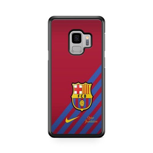 Coque De Téléphone Pour Samsung Galaxy A6 2018 Fc Barcelone Football Ecusson Messi Suarez Neymar Club Ronaldo Ref 2611