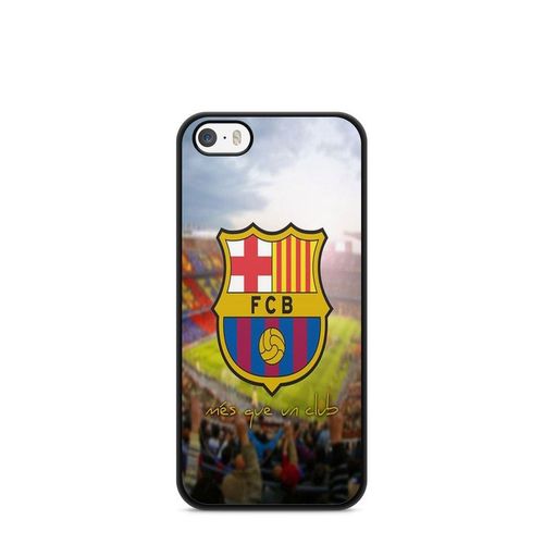 Coque De Téléphone Pour Iphone 7 / 8 / Se 2020 / Se 2022 Fc Barcelone Football Ecusson Messi Suarez Neymar Club Ronaldo Ref 731