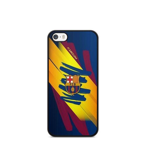 Coque De Téléphone Pour Iphone 7 / 8 / Se 2020 / Se 2022 Fc Barcelone Football Ecusson Messi Suarez Neymar Club Ronaldo Ref 852