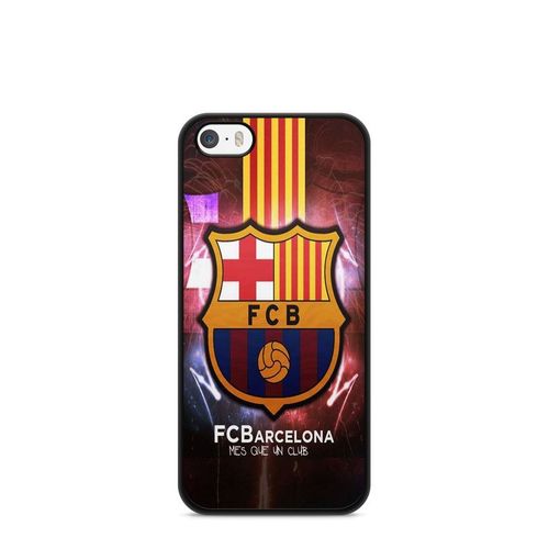Coque De Téléphone Pour Iphone 7 / 8 / Se 2020 / Se 2022 Fc Barcelone Football Ecusson Messi Suarez Neymar Club Ronaldo Ref 1578