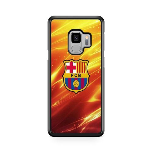 Coque De Téléphone Pour Samsung Galaxy A6 2018 Fc Barcelone Football Ecusson Messi Suarez Neymar Club Ronaldo Ref 2127
