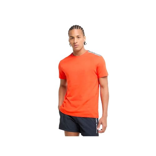 T Shirt Emporio Armani Line Eagle Homme Orange