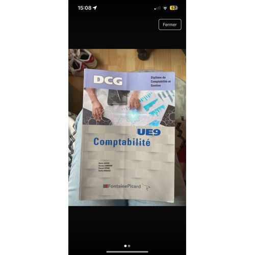 Livre Dcg Ue9 - Comptabilité Fontaine Picard 