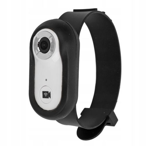 Caméra de surveillance pour collier d'animaux avec carte mémoire 8 Go HD 1080p Mini Cat Dog QA