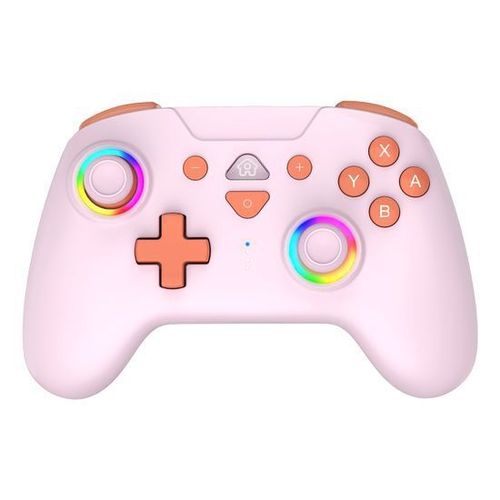 Manette Sans Fil Rechargeable Led Rgb Sweetie Pink