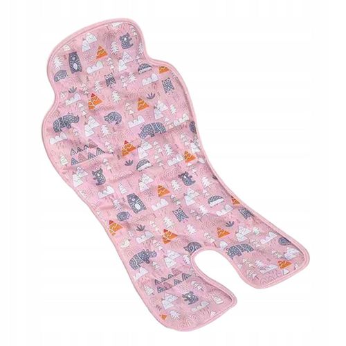 Coussin Rafraîchissant Pour Poussette Baby Pink Forest Party
