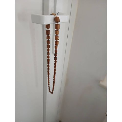 Collier Perles En Bois