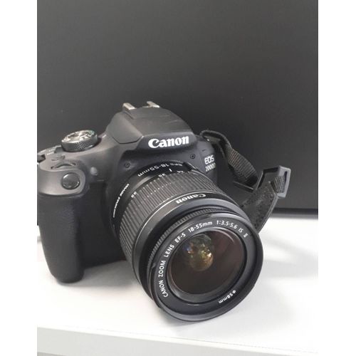 Reflex Canon EOS 2000D 24.1 Mpix + Objectif 18-55 mm - Noir