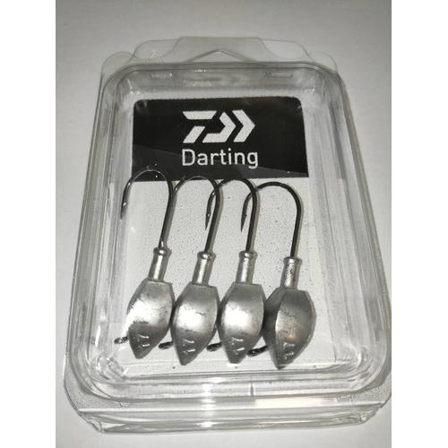 4 Têtes Plombées Daiwa Darting. 17 G